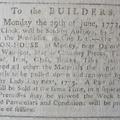 joj 13 june 1772  builders